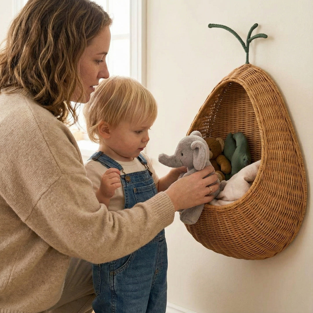 Wall basket in apple shape Kalsten