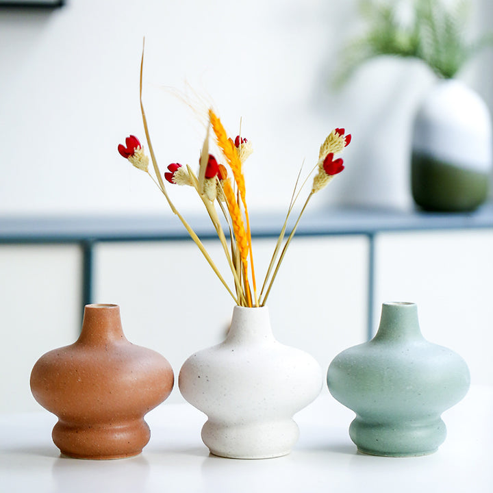 Contemporary Ceramic Bud Vase Kalsten