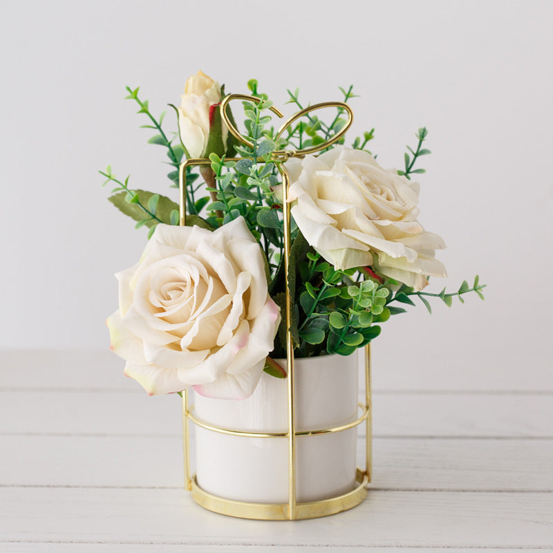 Charming Floral Table Centerpiece