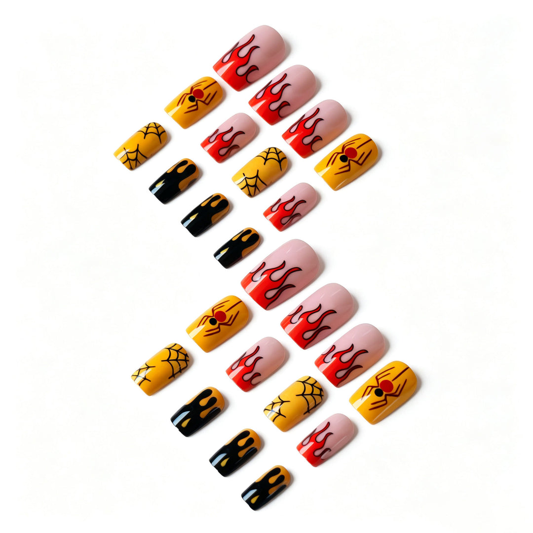 Creative Halloween-Themed Nail Art Kit  1790957681