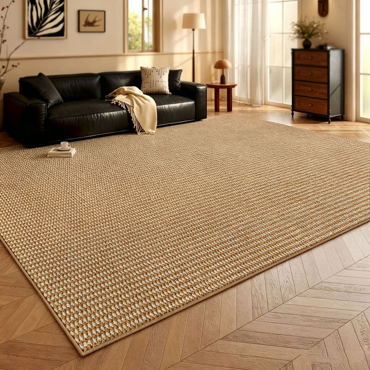 Textured Woven Area Rug