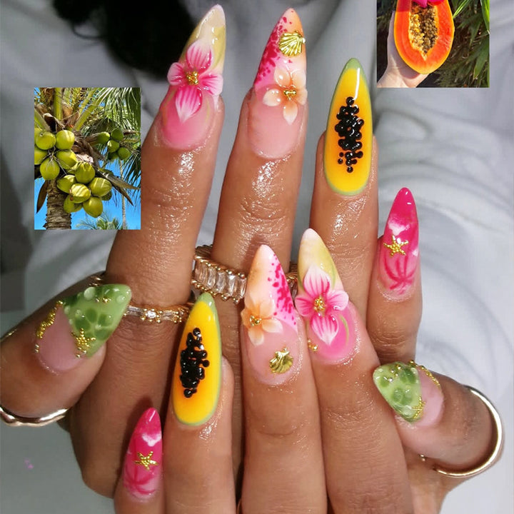 Tropical Nail Art Tips Kalsten
