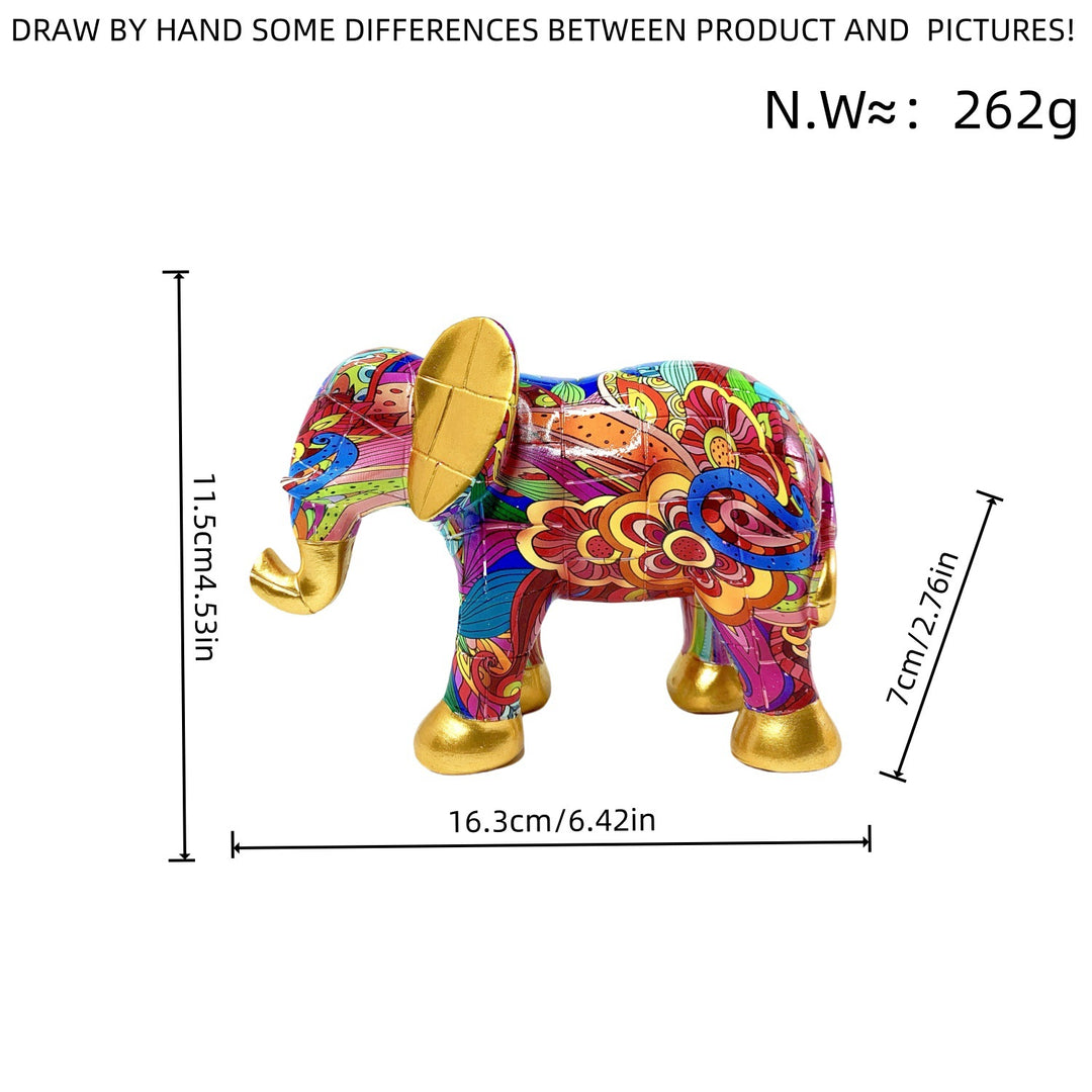 Decorative Elephant Figure Kalsten