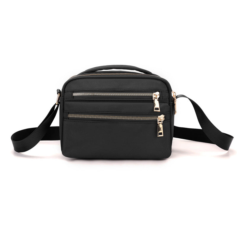 Multi-Zippered Crossbody Organizer Bag Kalsten