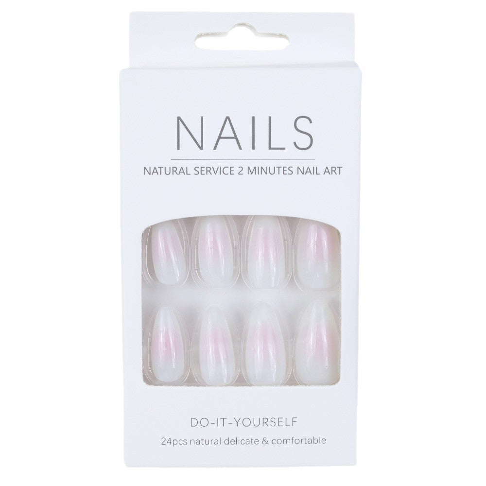 Artificial Nails in Elegant French Style Kalsten