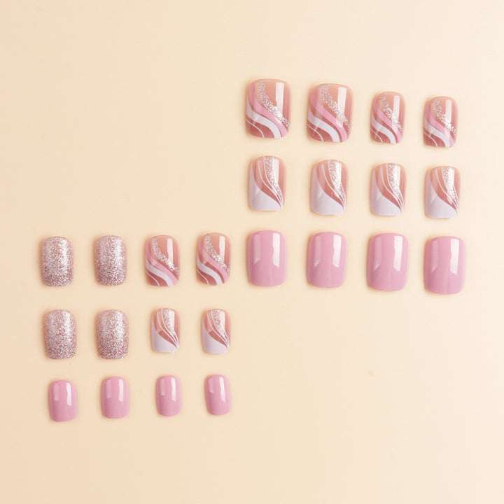 Artistic Glitter Nail Design Set Kalsten