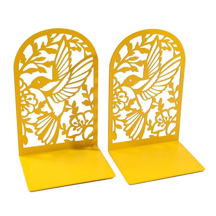 Decorative Metal Hummingbird Bookends