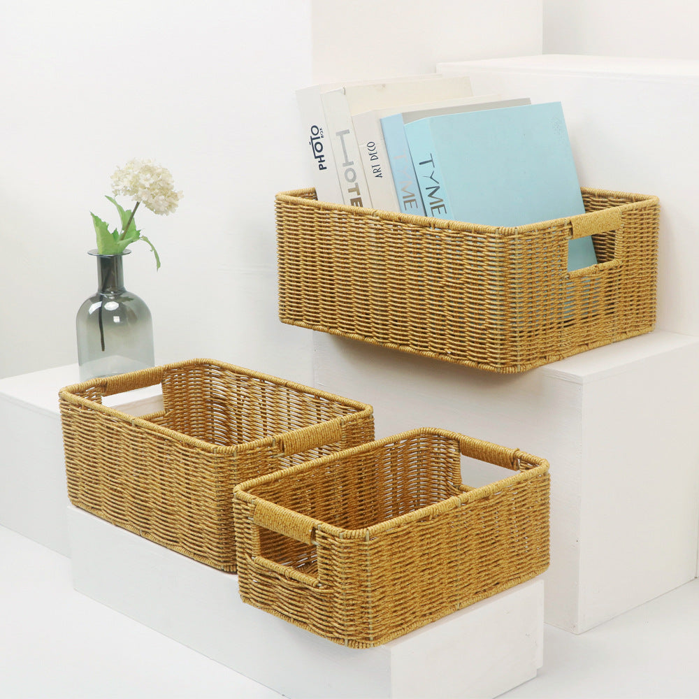 Handwoven storage basket Kalsten