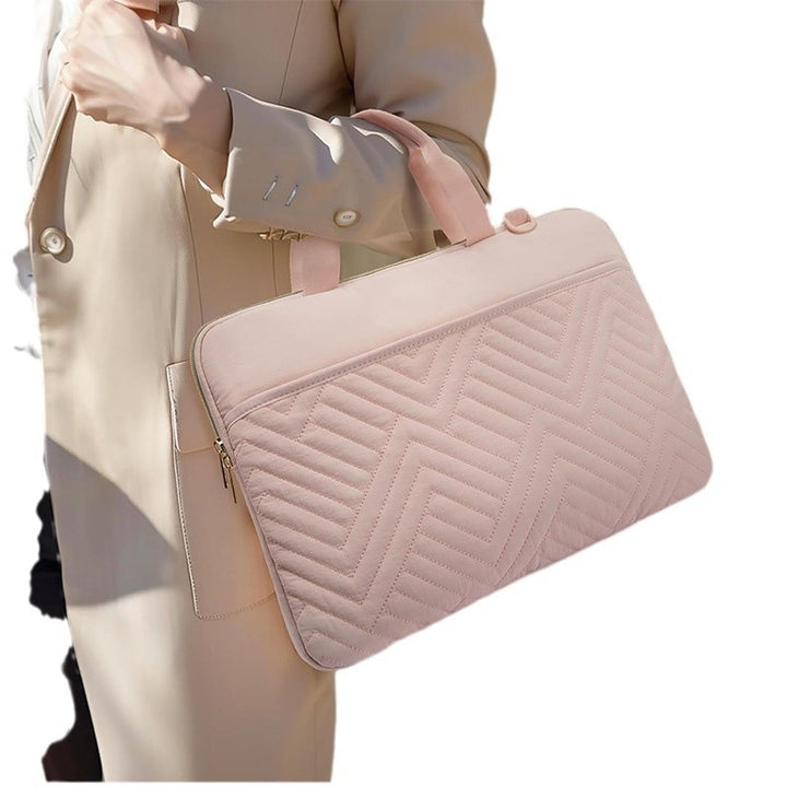 Padded Laptop Sleeve with Removable Shoulder Strap Kalsten