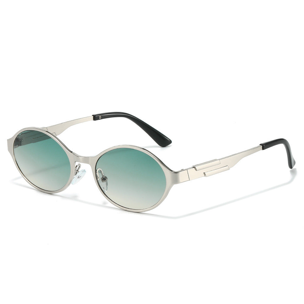 Unique Oval Frame Sunglasses Kalsten