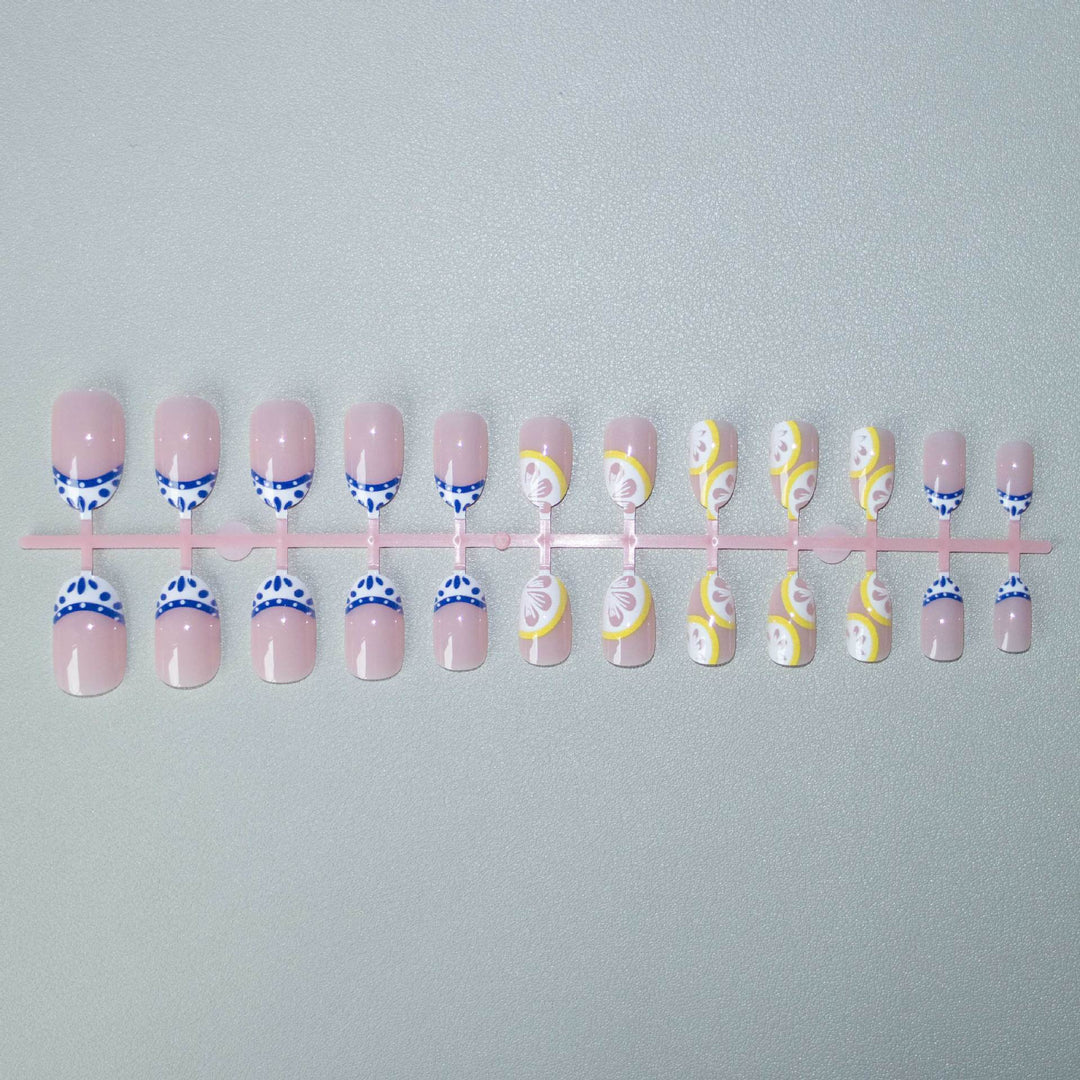 Citrus-Inspired Nail Art Kit
