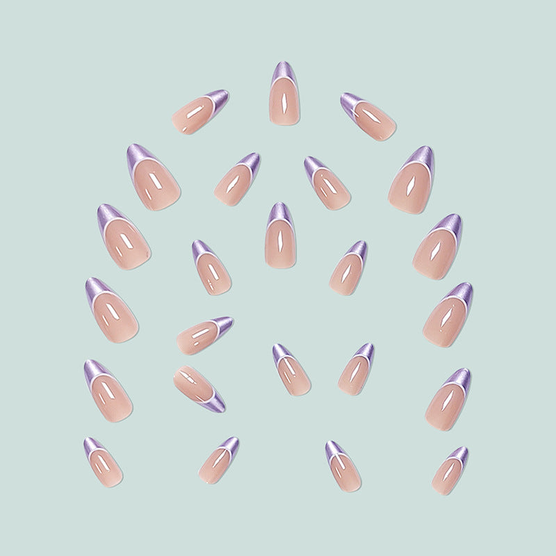 Artful stiletto nails with modern color gradients Kalsten