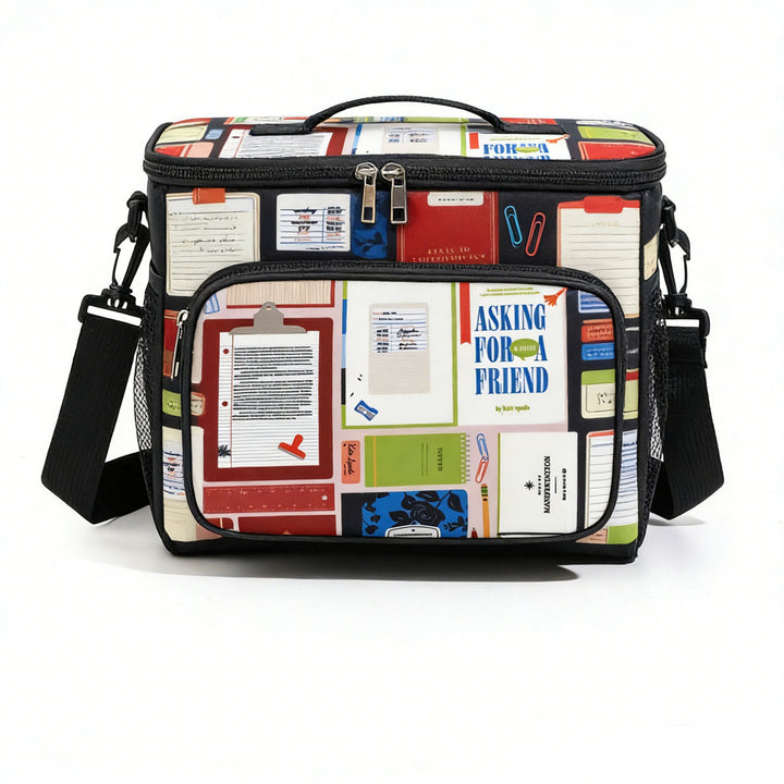 Insulated Floral Lunch Carrier