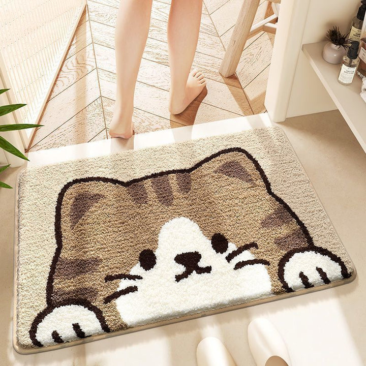 Decorative Bathroom Mat for Stylish Floor Decor