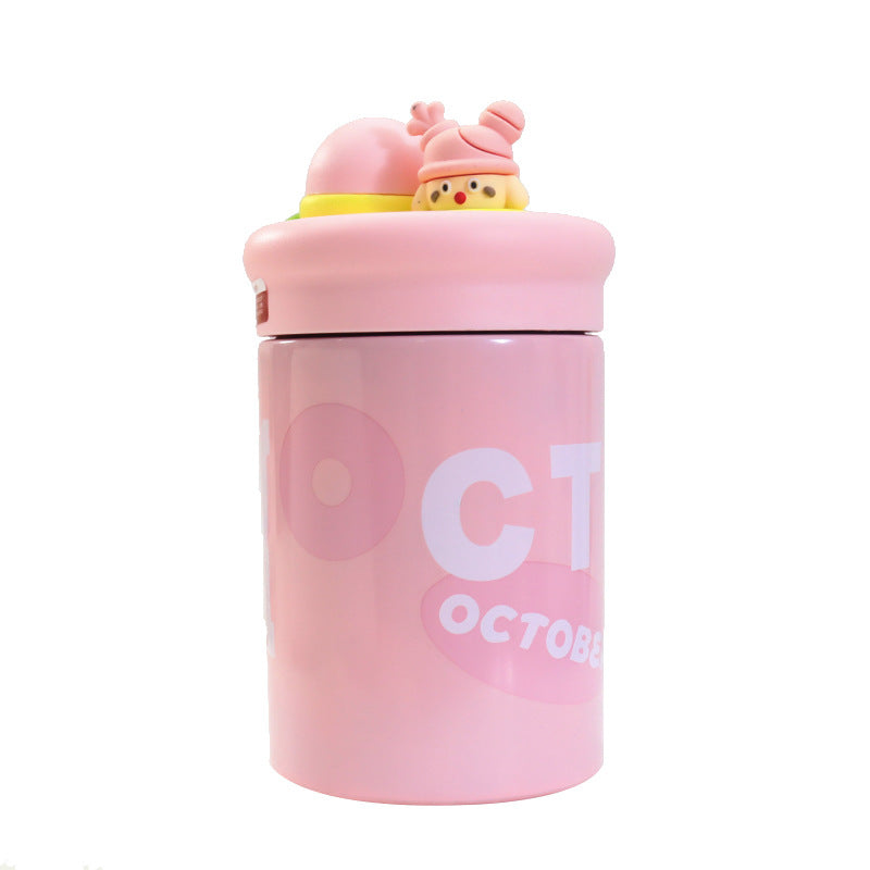 Women's creative drinking bottle with playful lid Kalsten