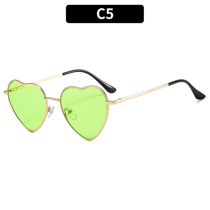 Heart-Shaped Fashion Sunglasses