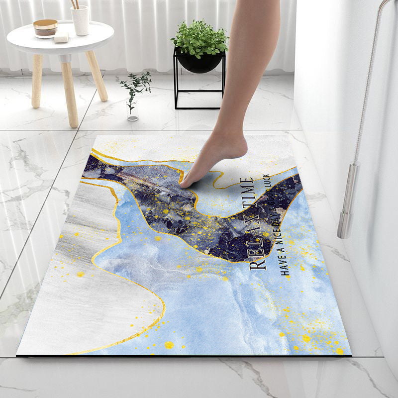 Artistic Printed Bath Mat