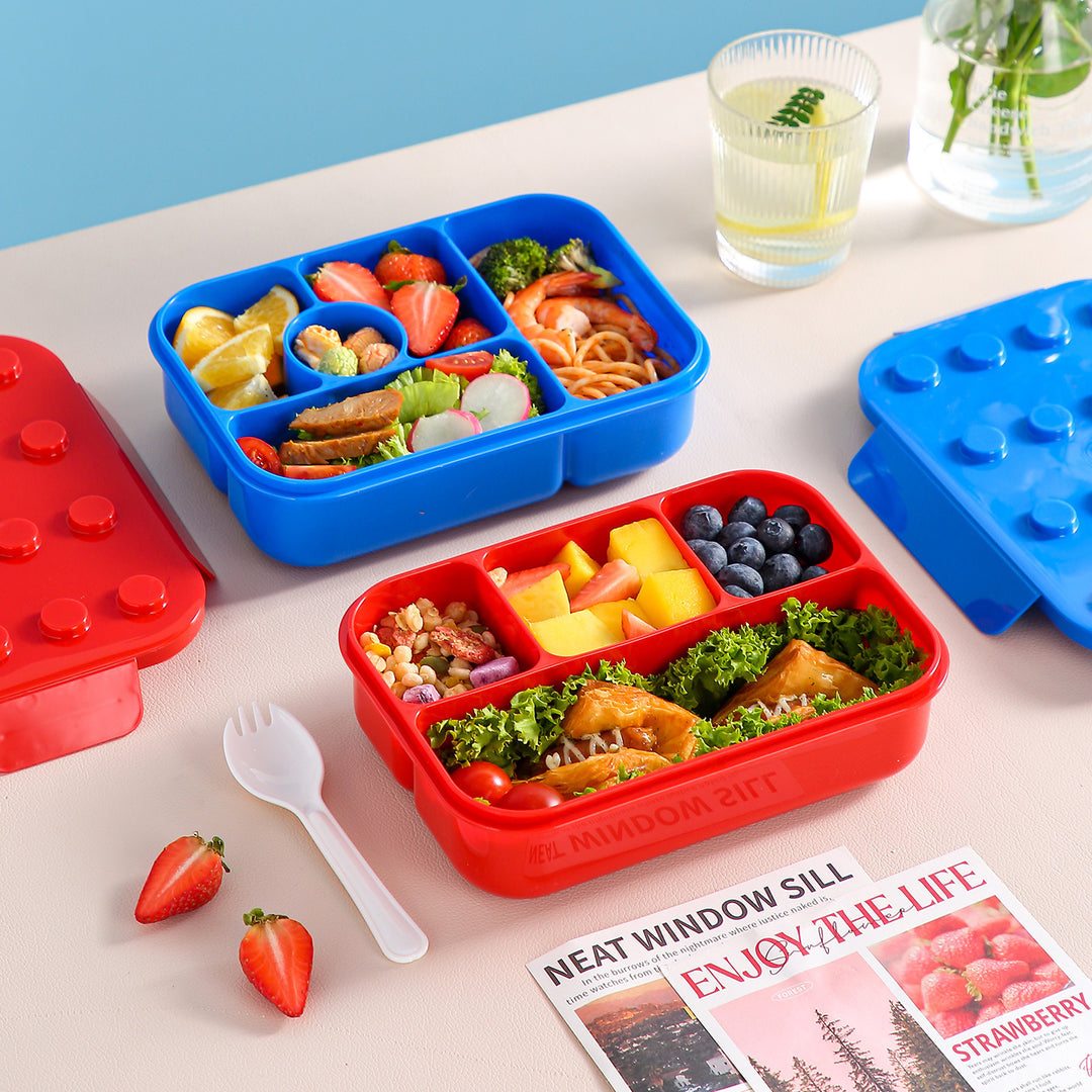 Creative LEGO-Inspired Lunch Box