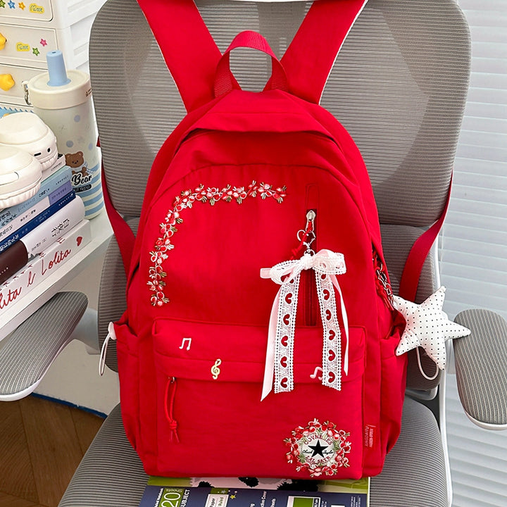 Floral Embellished Everyday Backpack Kalsten