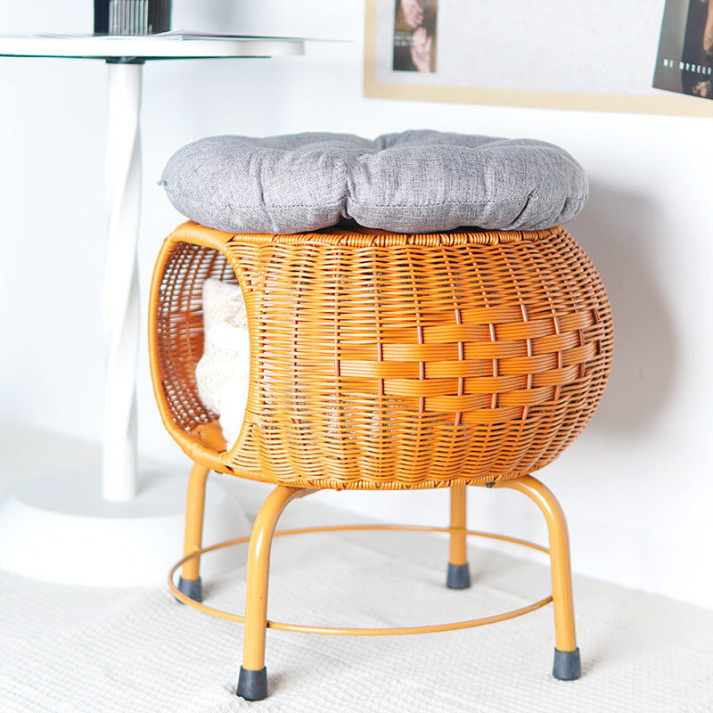 Cozy Rattan Pet Bed Kalsten