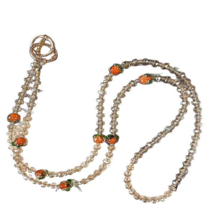 Elegant Beaded Charm Eyewear Chain Kalsten