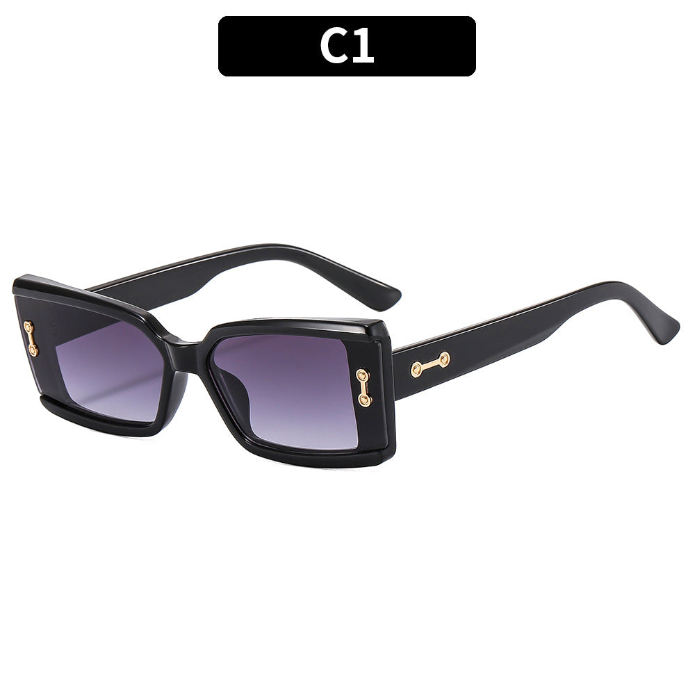 Avant-Garde Square Sunglasses