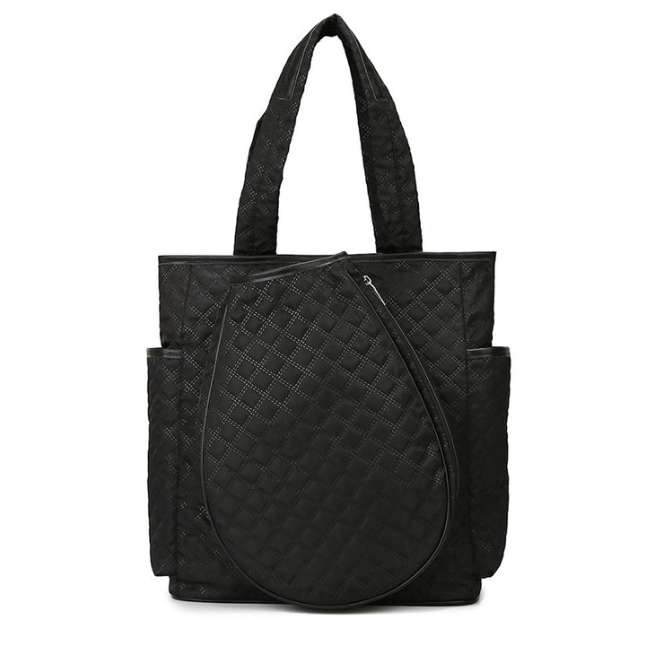 Multi-Pocket Quilted Tote Bag Kalsten