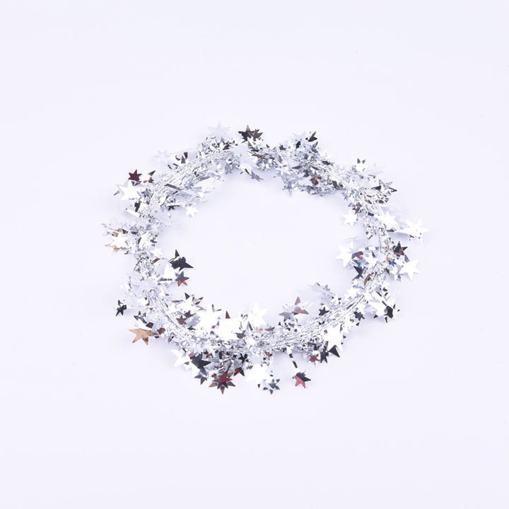 Decorative Metallic Star Garland Kalsten