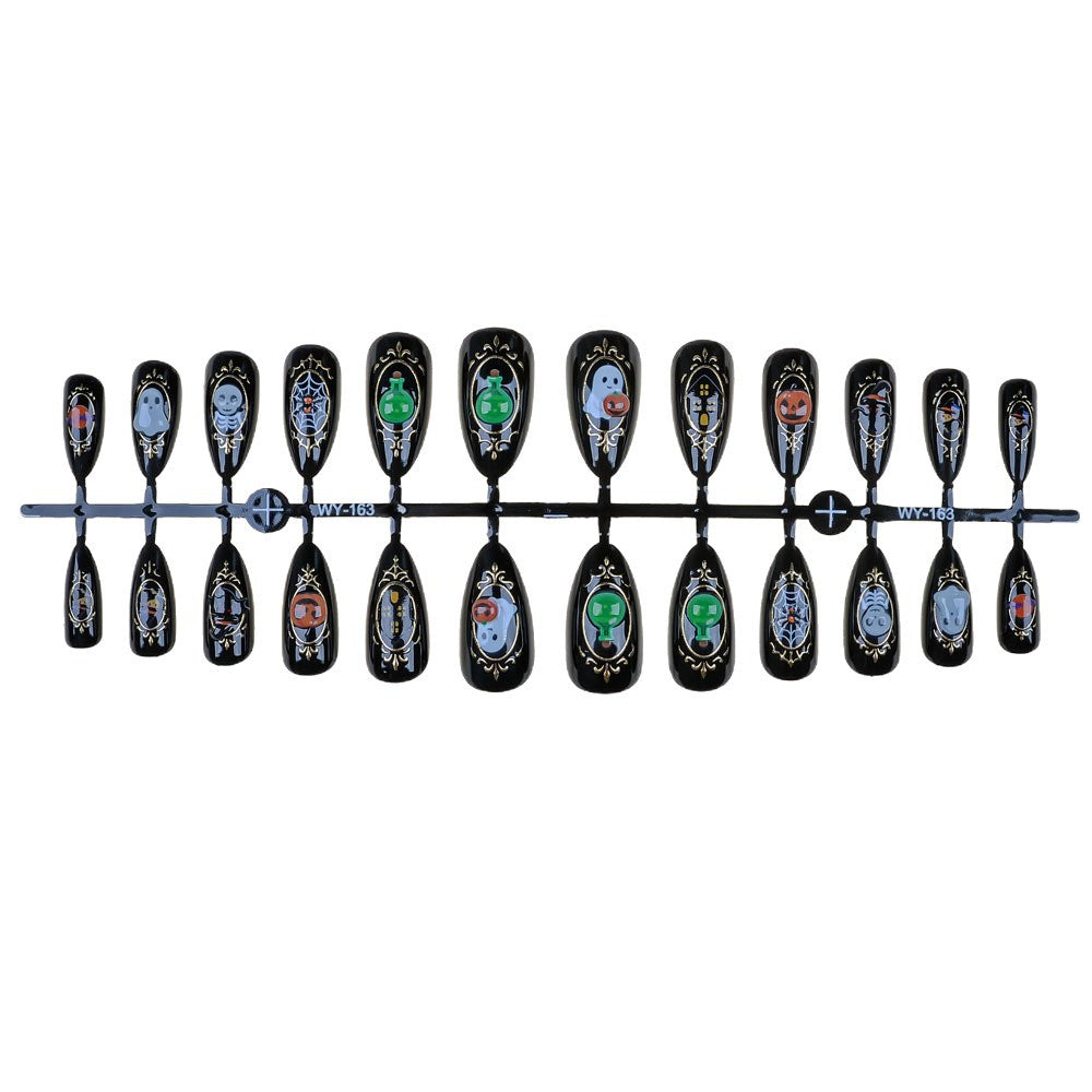 Decorative Themed Press-On Nail Set Kalsten