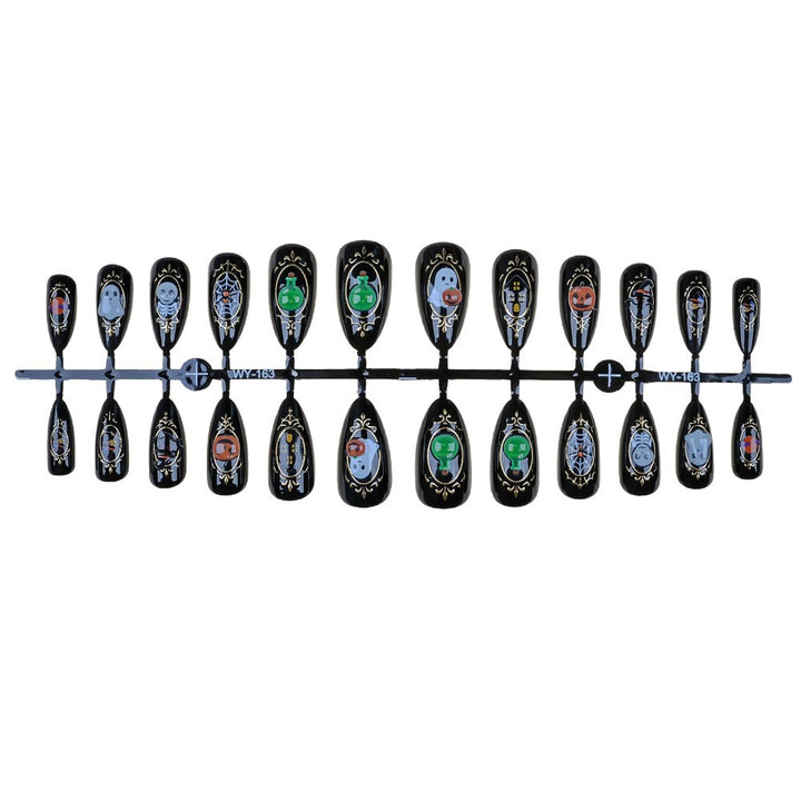 Decorative Themed Press-On Nail Set Kalsten