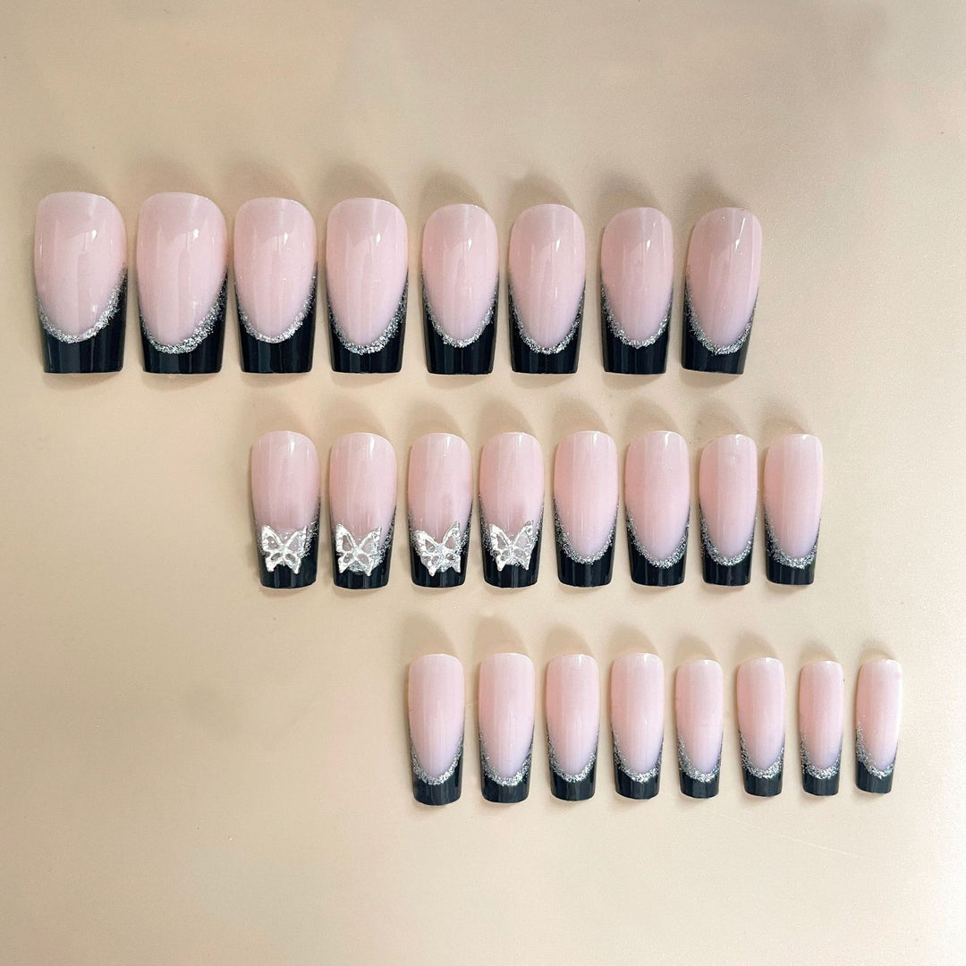 Glamorous Butterfly Nail Art Extensions Kalsten