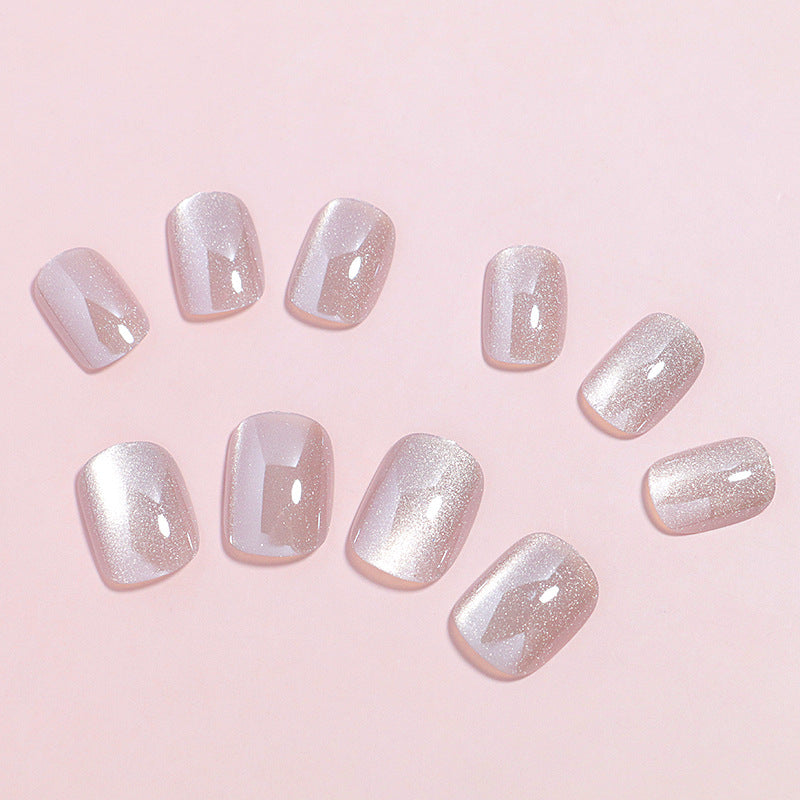 Premium Shimmer Press-On Nail Set Kalsten
