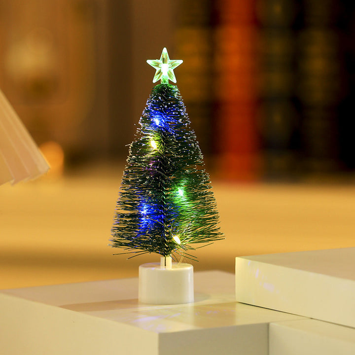 LED Illuminated Christmas Tree Figurines Kalsten