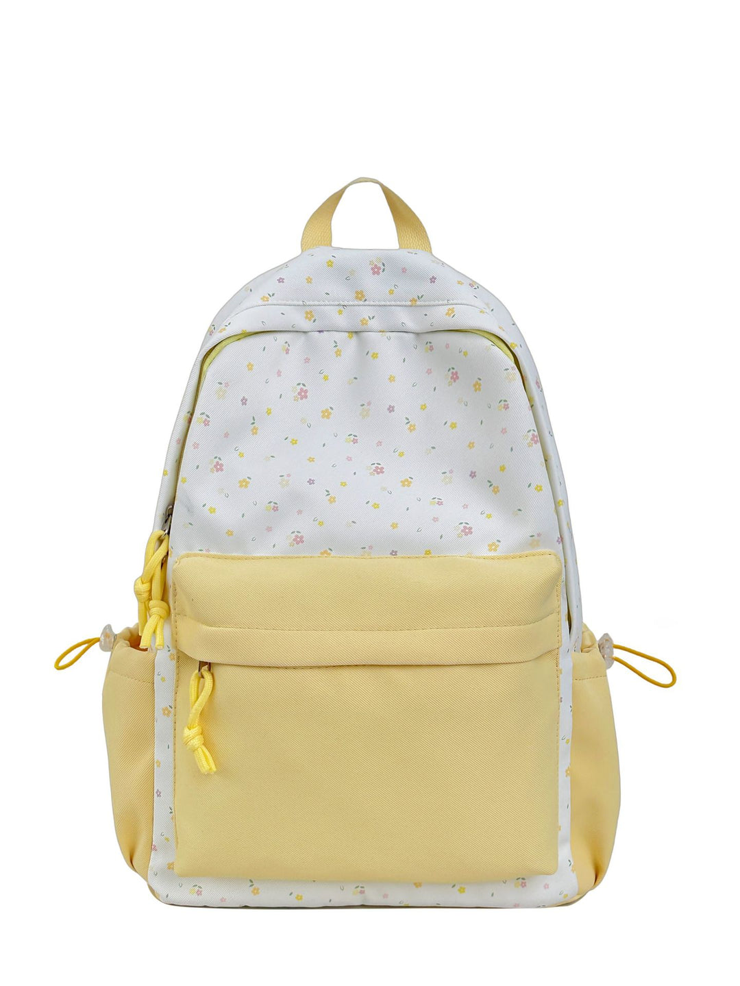 Mini backpack with floral design and practical organizer compartments Kalsten