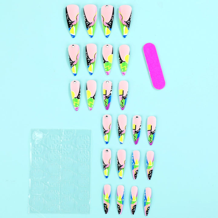 Art Nail Set in Creative Modern Design Kalsten