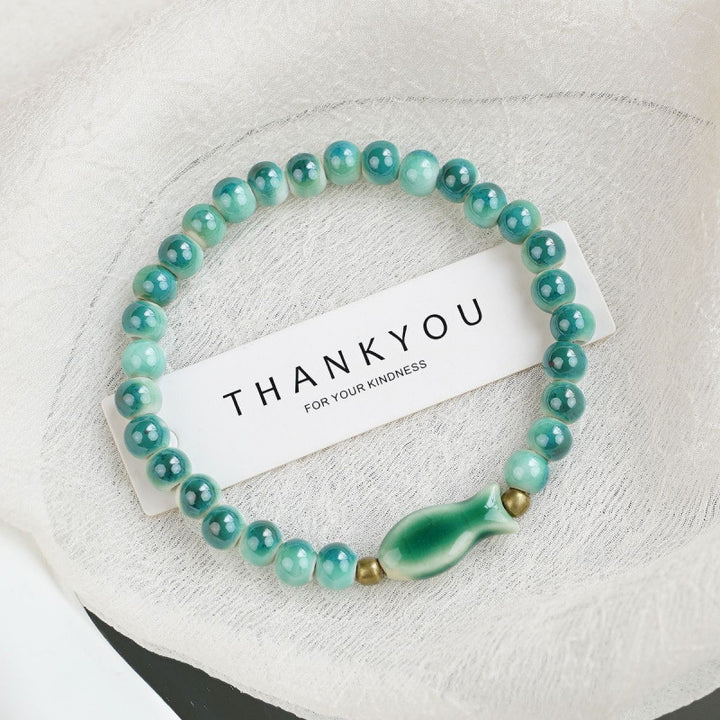Heart-Shaped Beaded Bracelet Kalsten