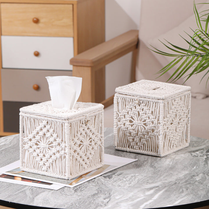 Handcrafted cotton cloth basket Kalsten