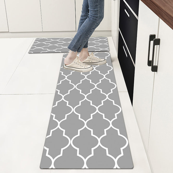 Geometric Pattern Runner and Mat Set Kalsten