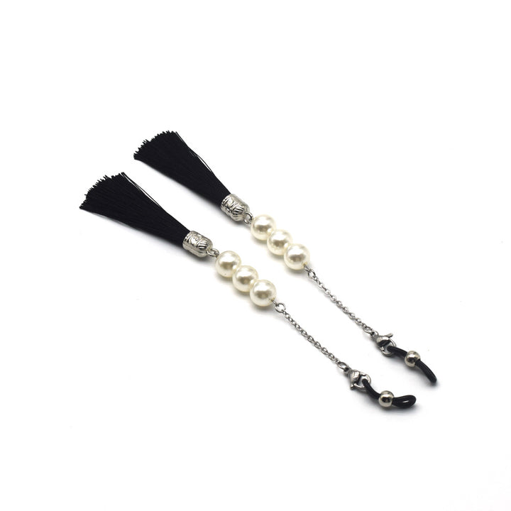 Elegant Tassel Pearl Eyewear Holder Kalsten