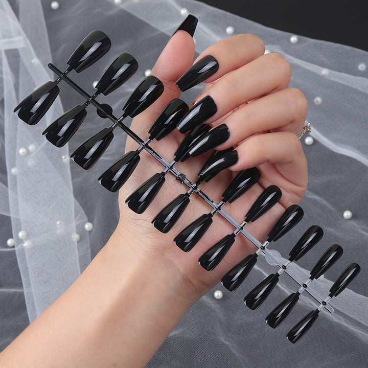 Stunning Black Stiletto Press-On Nails Kalsten