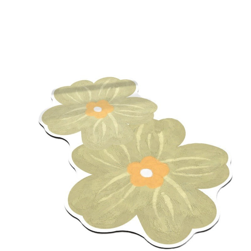 Artistic Floral Decorative Mat