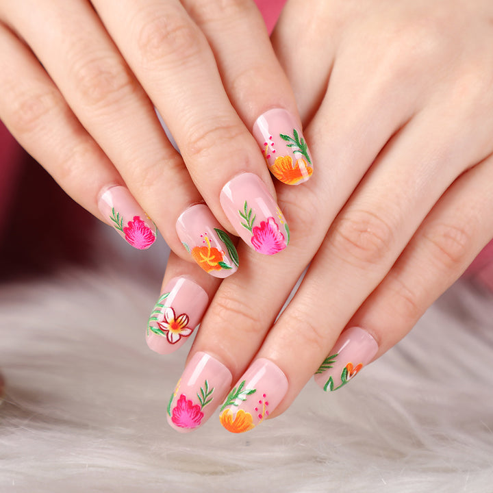 Creative design artificial nails with piano keys motif Kalsten