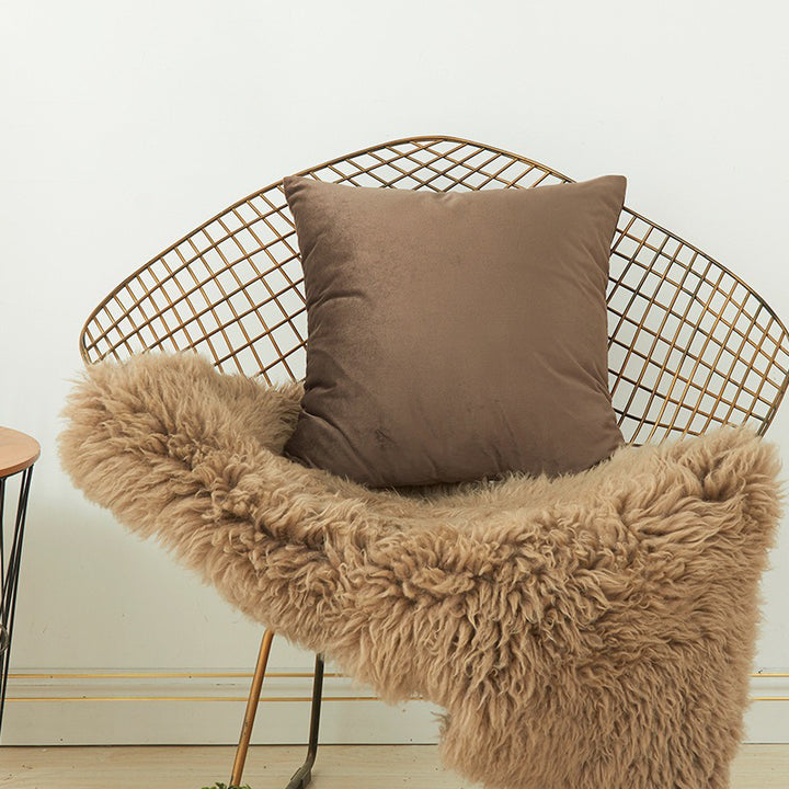Soft Velvet Square Cushion