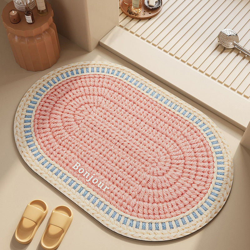 Eco-Friendly Crochet Bath Rug