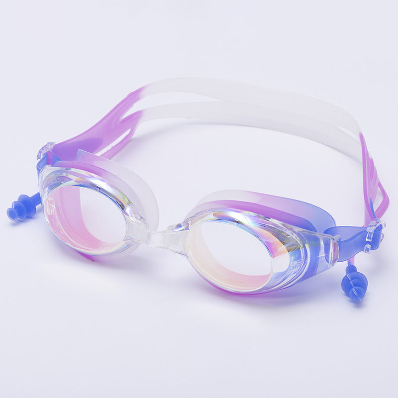 Children's Colorful Hydrodynamic Swim Goggles Kalsten