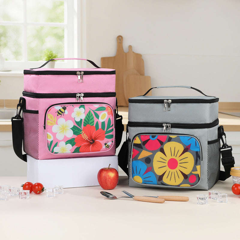 Stylish Insulated Lunch Cooler Bag