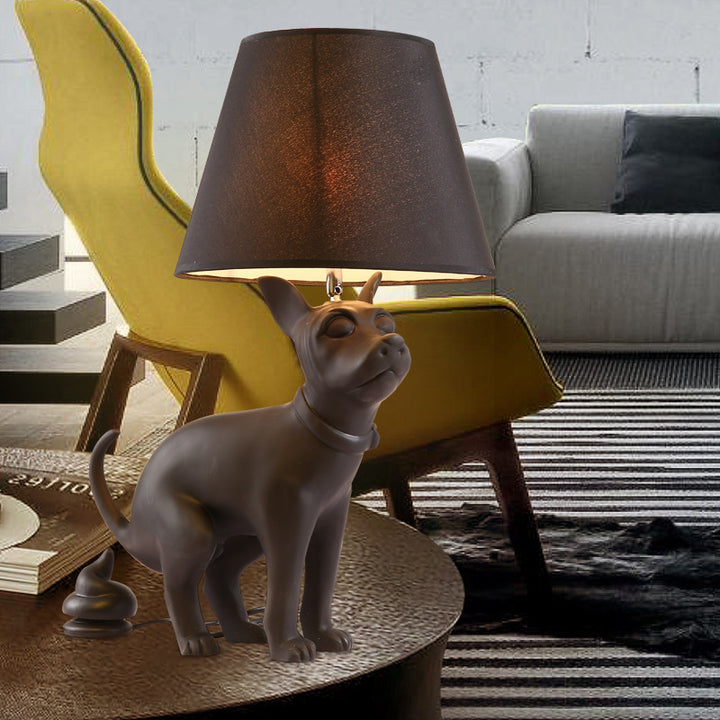 Artistic Dog Table Lamp