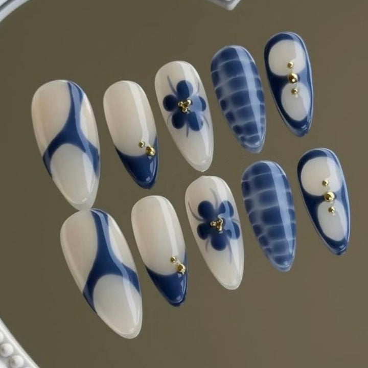 Artistic Press-On Nail Set Kalsten 1787294162