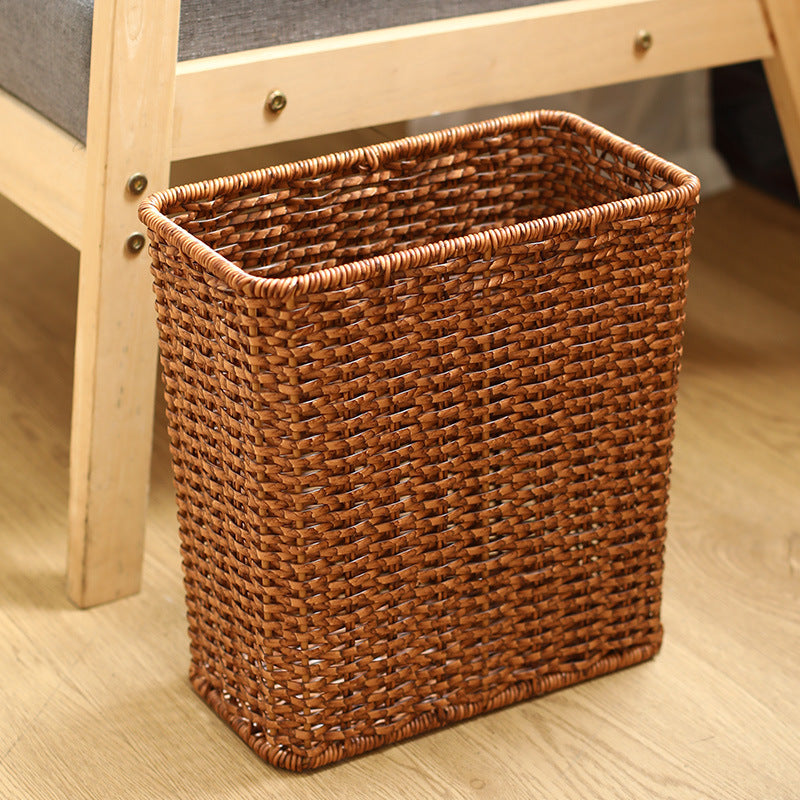 Handcrafted Wicker Waste Bin Kalsten