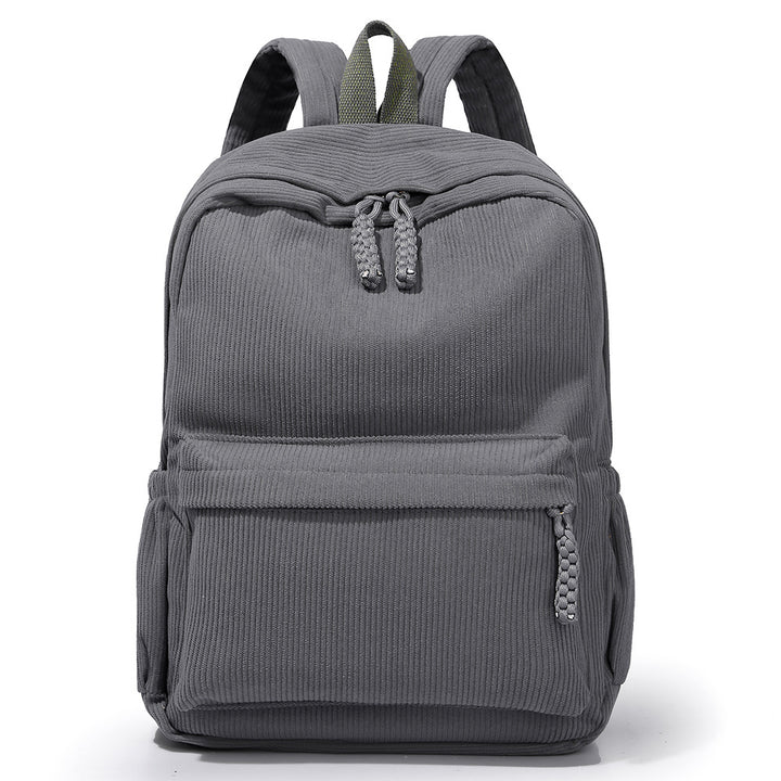 Casual Corduroy Backpack Kalsten